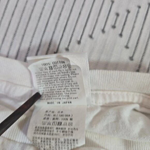 A Bathing Ape Japan Culture Lucky Cat Graphic Print WhiteT-shirt Men's Size XL - Picture 11 of 11